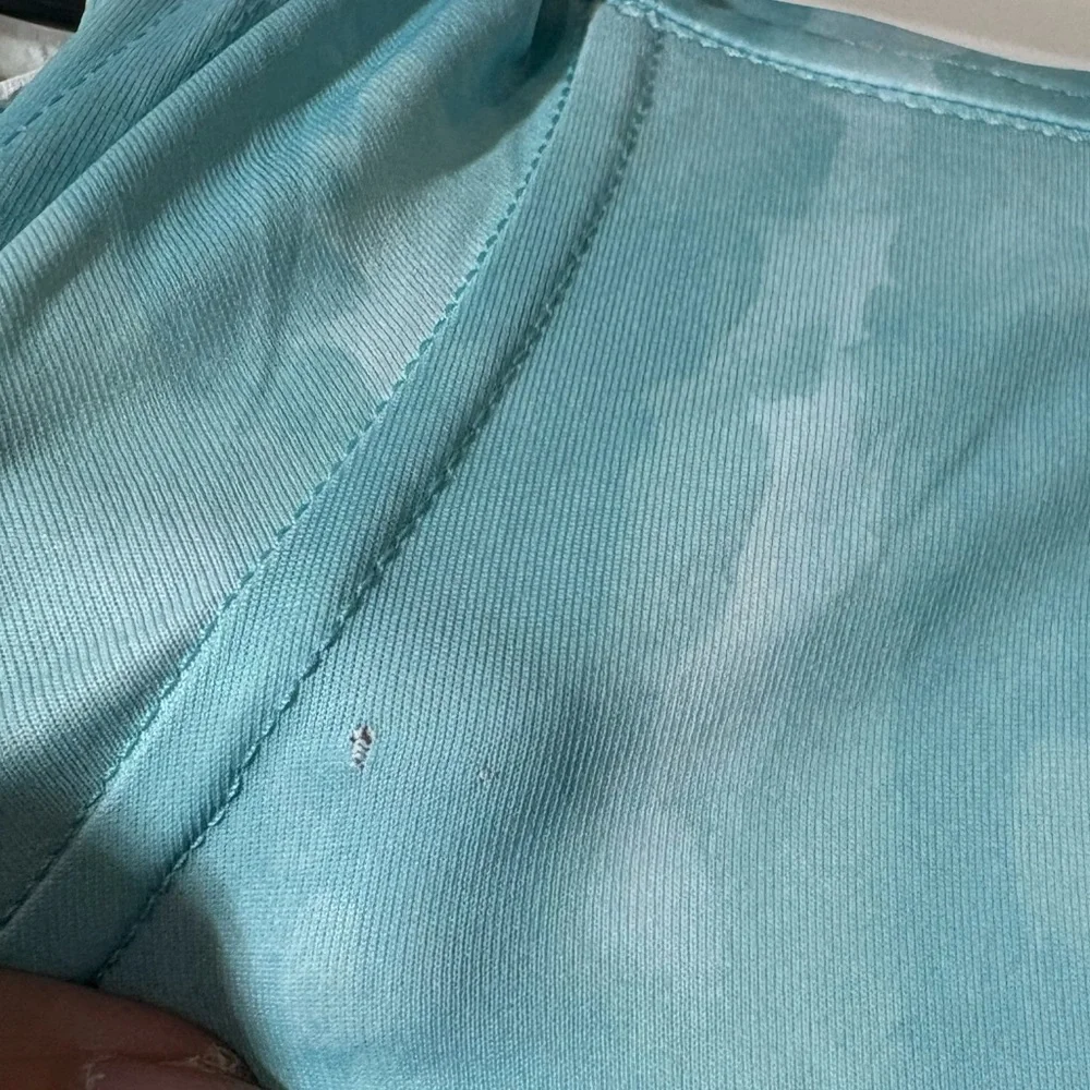 Patagonia Capilene Cool Daily Graphic Lightweight Hoodie Womens Aqua Blue Sz M - Picture 8 of 13